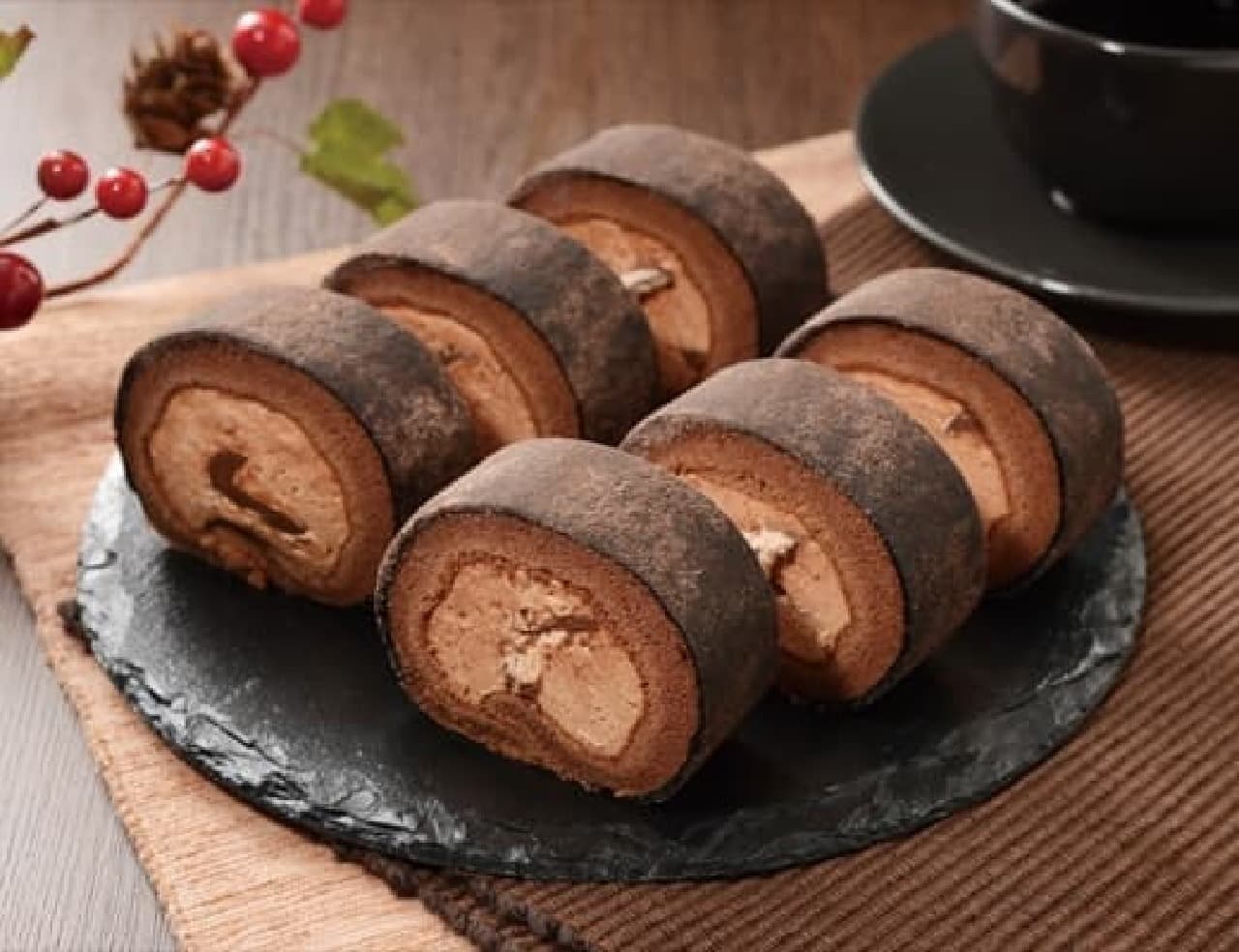Lawson "Mochi-wrapped mochi texture roll (chocolate)"
