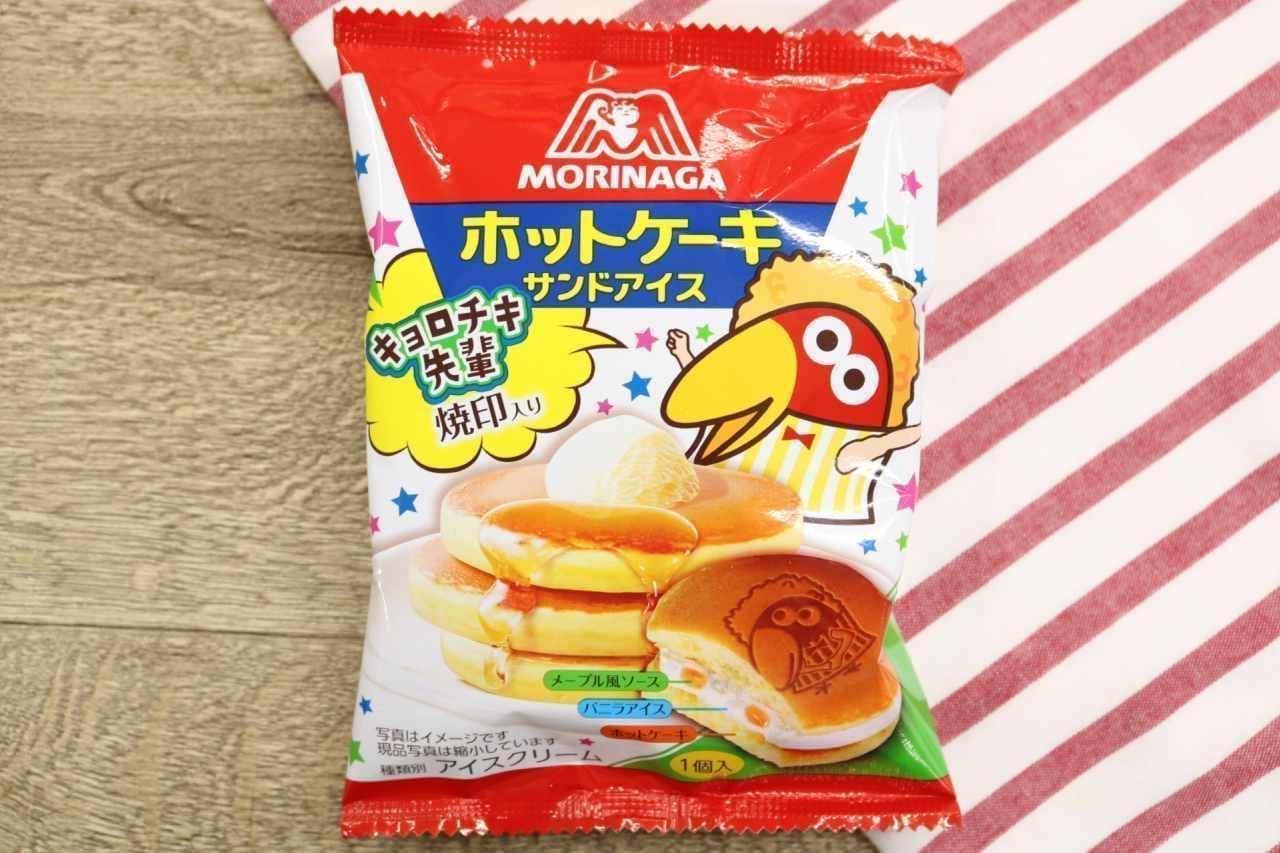 FamilyMart "Kyoro Chiki Senpai's Hotcake Sandwich Ice Cream"