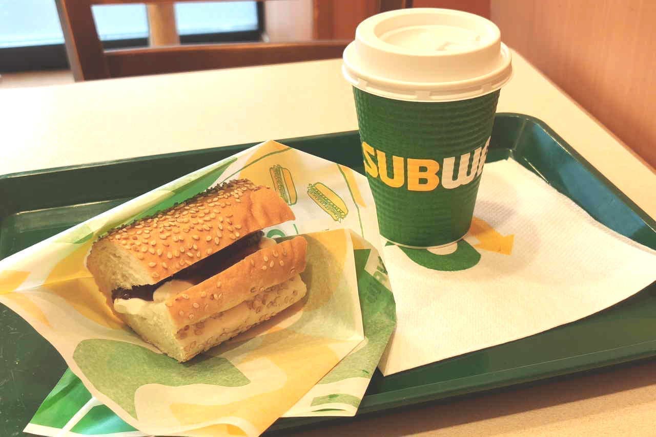 Subway sweet sandwich