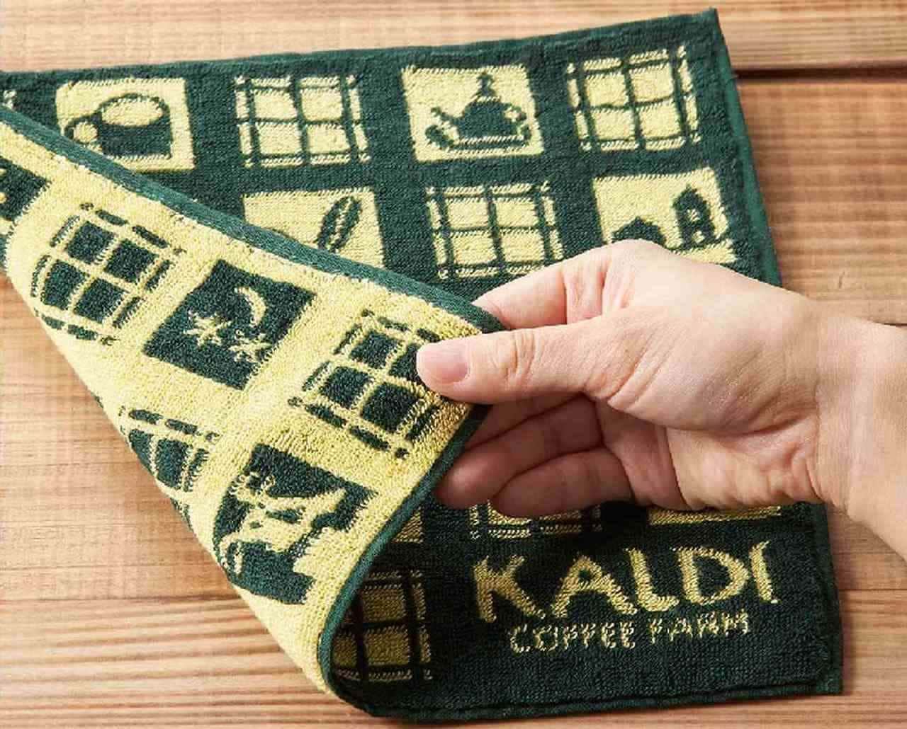 KALDI original "Imabari towel handkerchief"