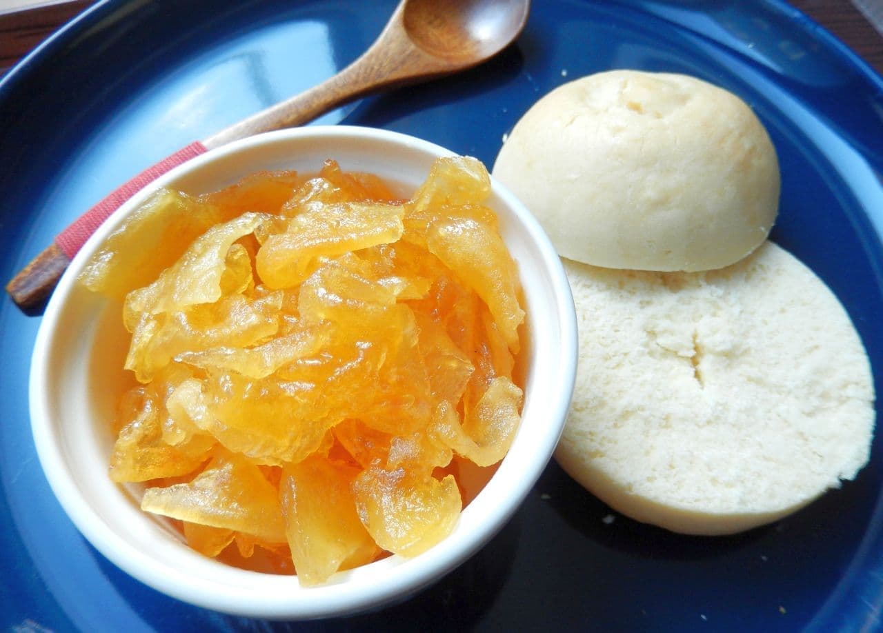 Easy apple jam in the microwave