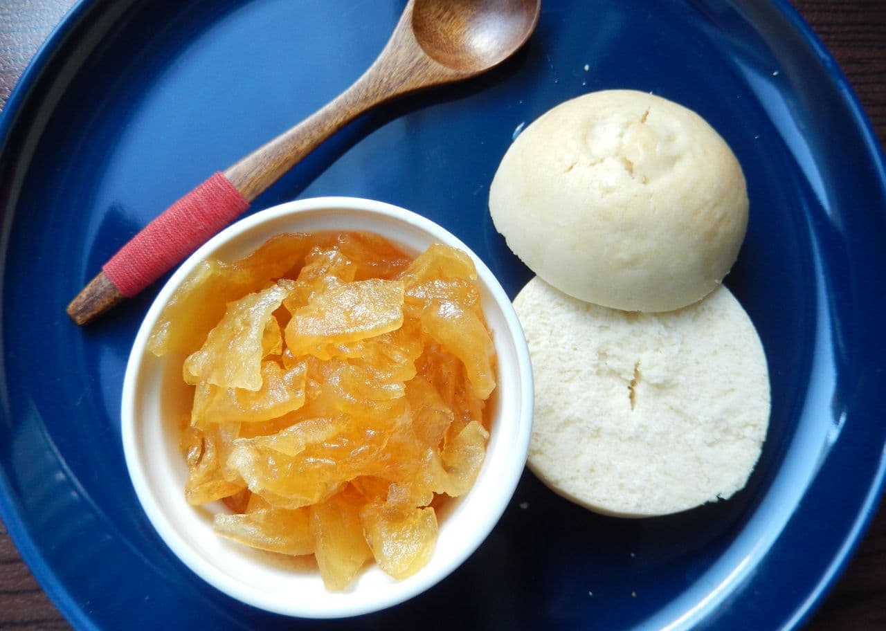Easy apple jam in the microwave