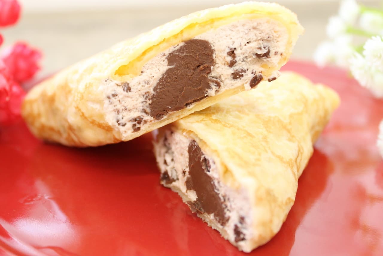 Lawson limited "chocolate chip crepe (with raw chocolate)"