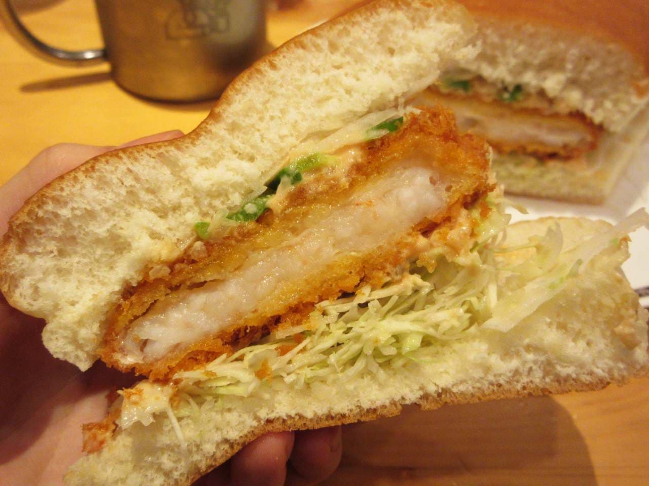 Komeda "Shrimp cutlet bread"