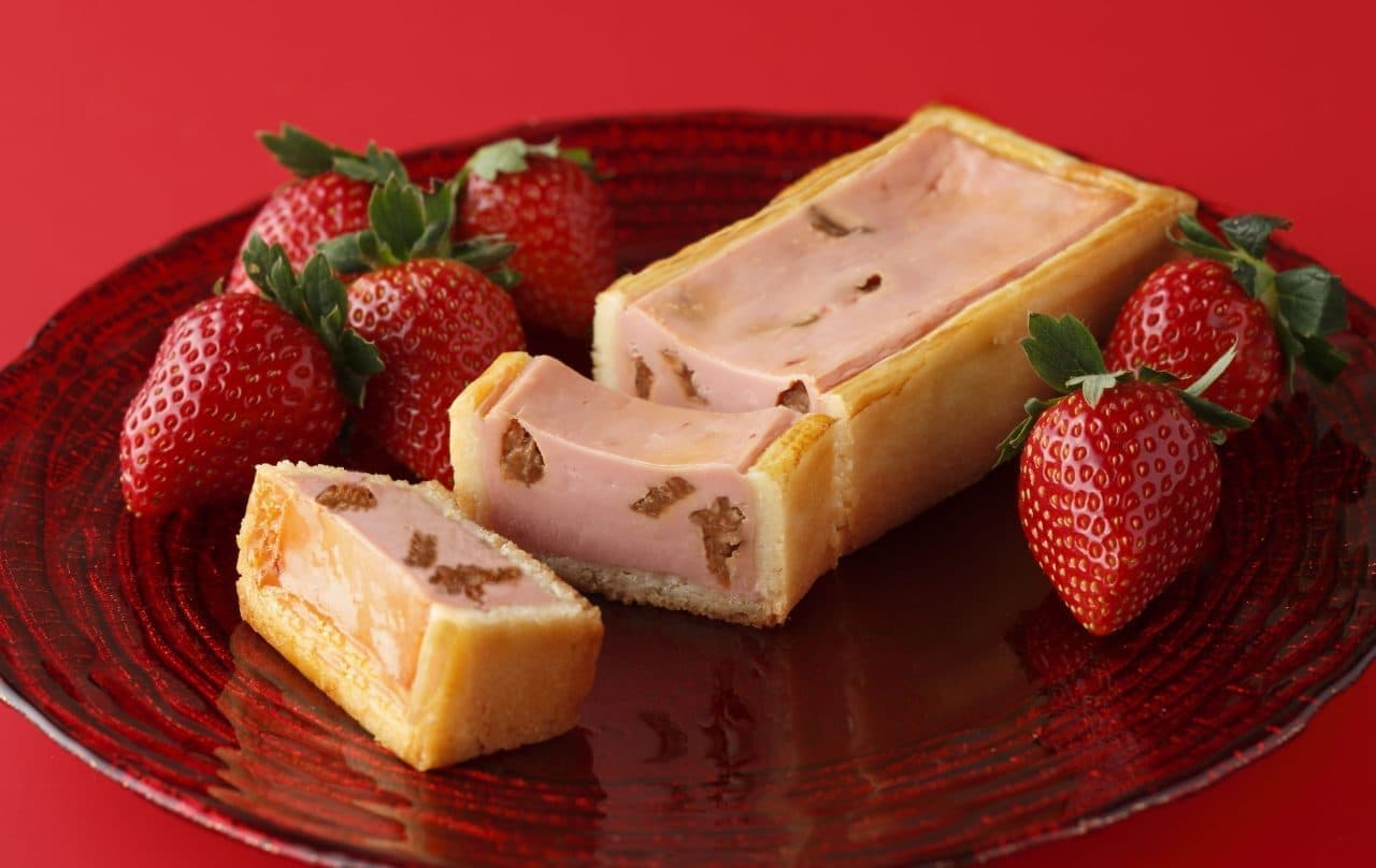Shiseido Parlor "Winter Hand-baked Cheesecake (Strawberry)"