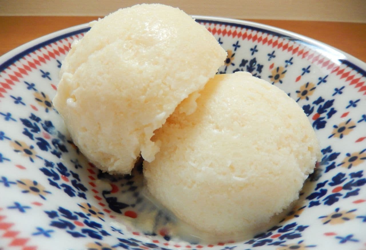 Tofu ice cream that you just mix and freeze