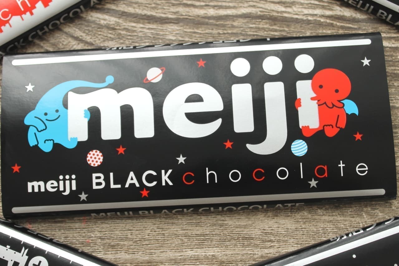 クトゥルフ柄のmeijiブラックチョコレート