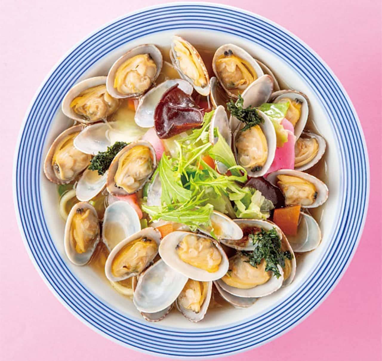 "Champon with plenty of clams" in Ringer Hut