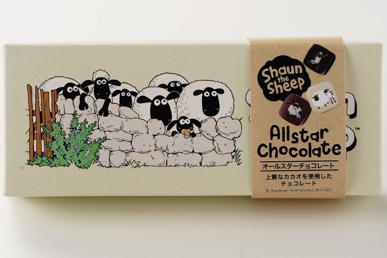 "Shaun the Sheep" Valentine Cafe Menu & Chocolate Summary