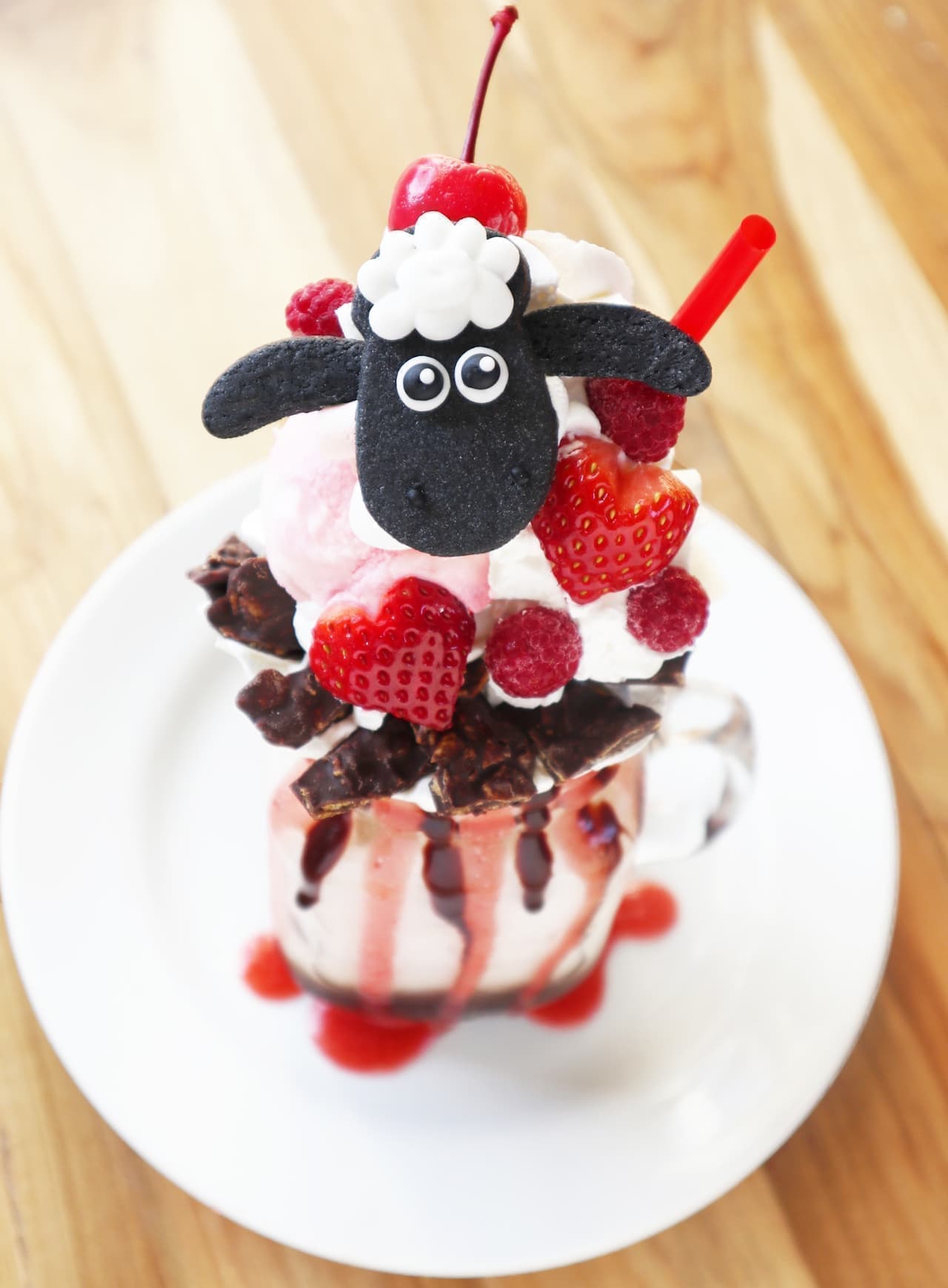 "Shaun the Sheep" Valentine Cafe Menu & Chocolate Summary