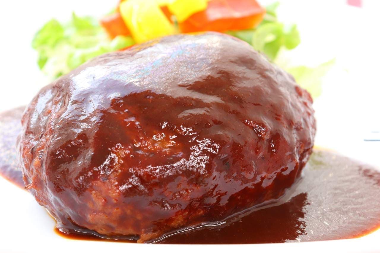 Yazawa Meat "100% Japanese Black Beef Grilled Hamburger Demiglace Sauce"