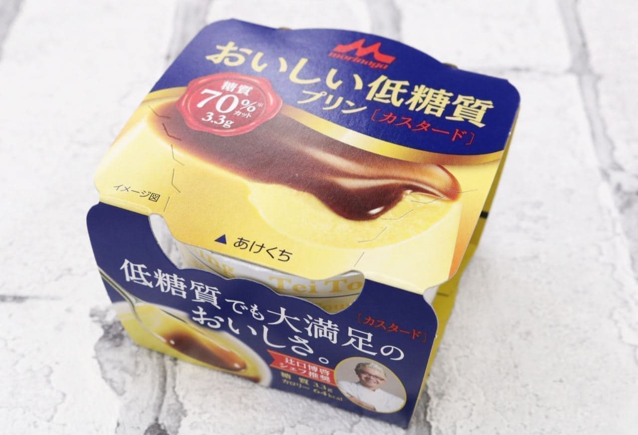 Morinaga's "Delicious Low-Carb Pudding Custard"