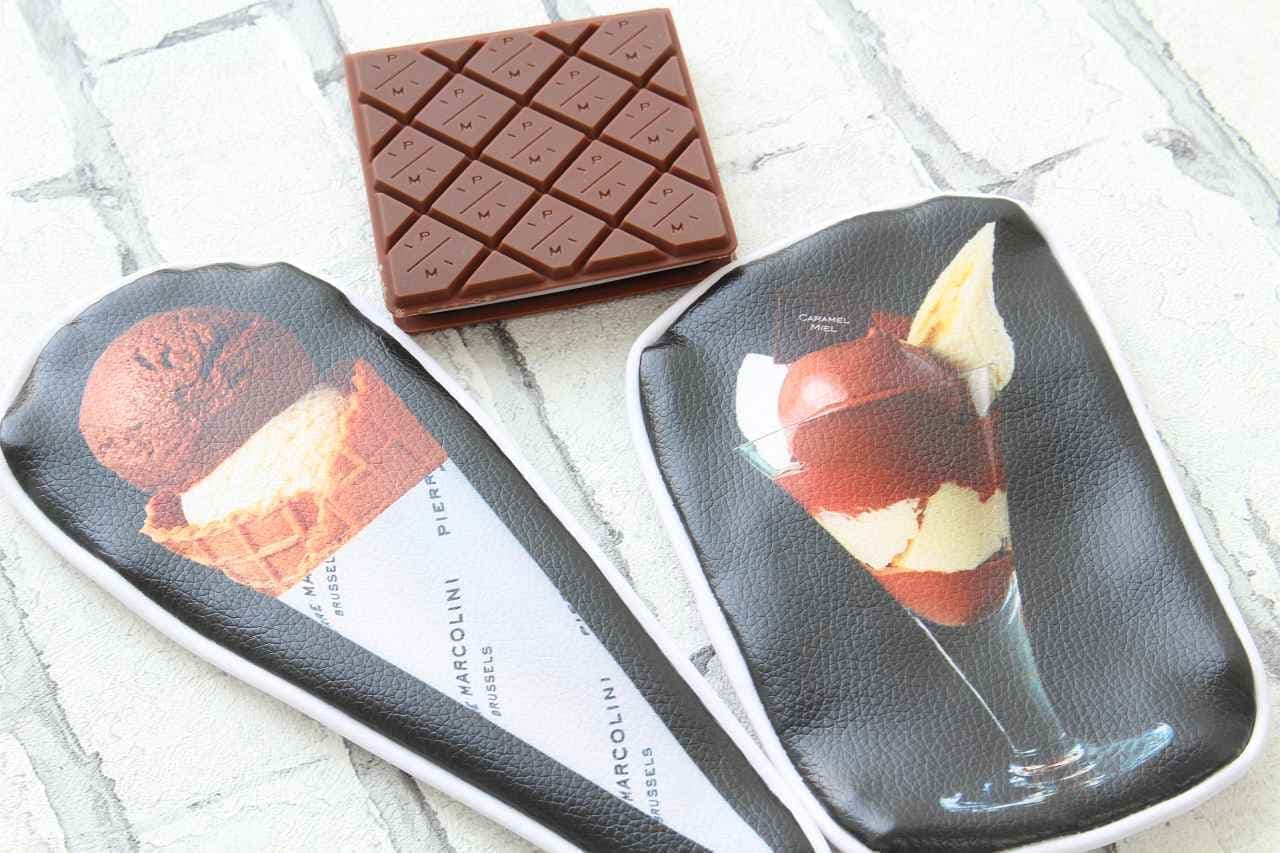 "GLOW March 2020 Special Edition" Appendix Pierre Marcolini's Chocolate Pouch & Tablet Sticky Notes