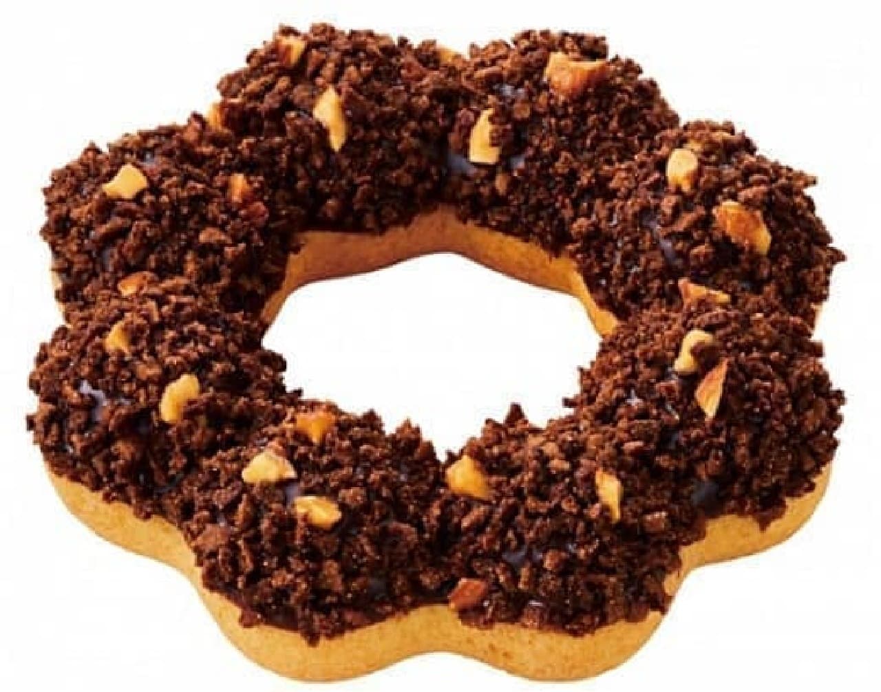 Mister Donut "Pon de Crunch & Almonds"