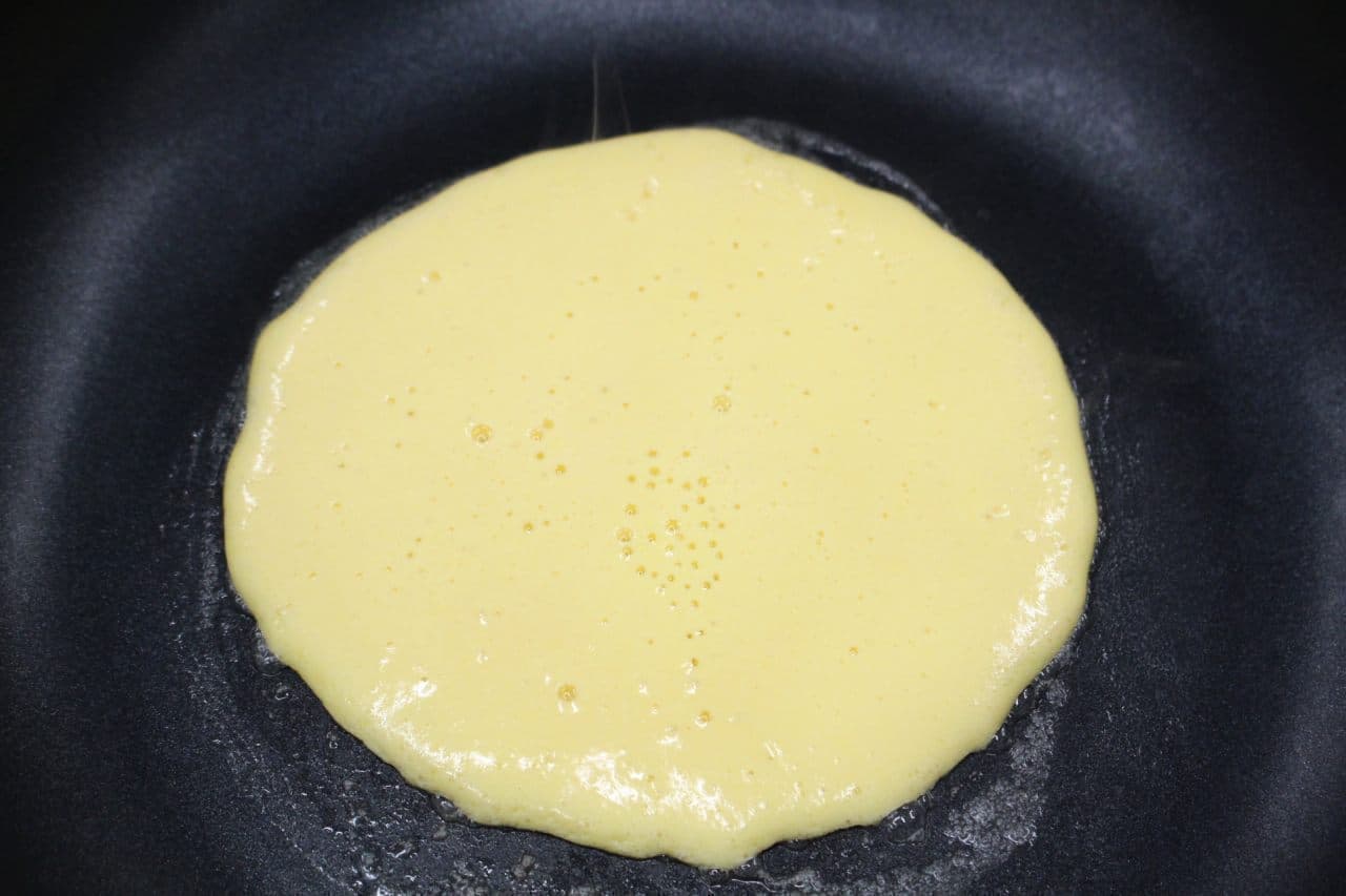 Arrange recipe "protein pancake"