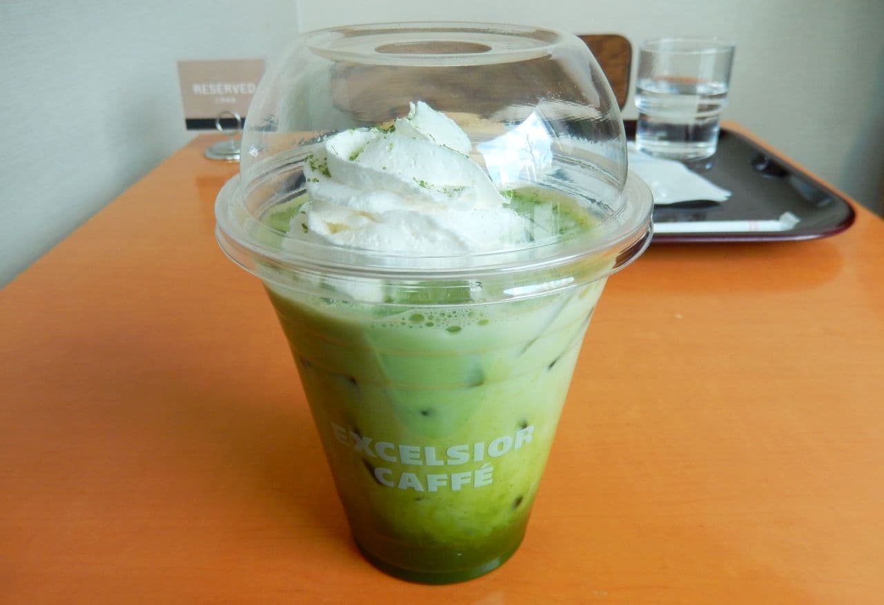 Excelsior Cafe "Ice Uji Matcha Latte"
