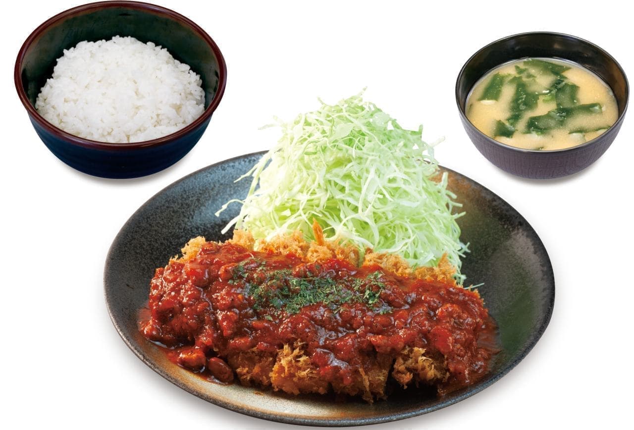 Matsunoya "Mapo tofu and set meal"