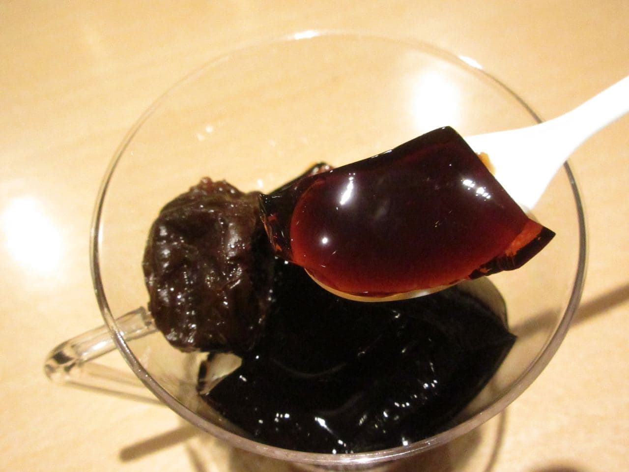 Mikado Coffee's specialty "Coffee Jelly"