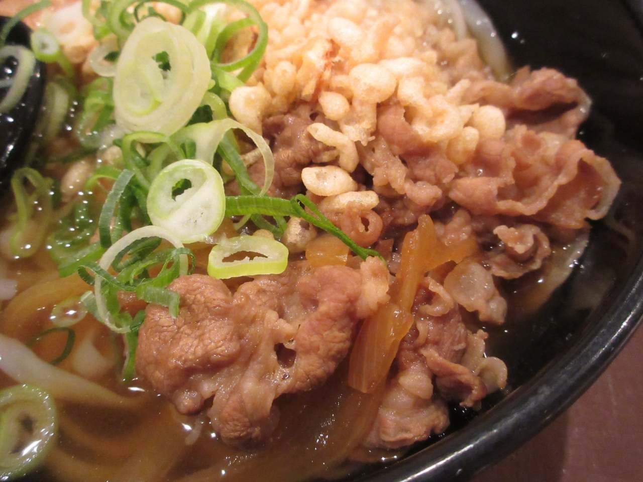 Sukiya "Low-Carb Beef Noodles (Cold / Hot)"