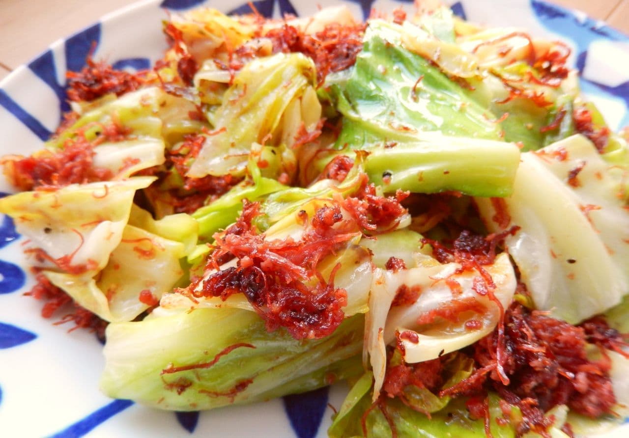 Easy recipe for "Fried cabbage with corned beef