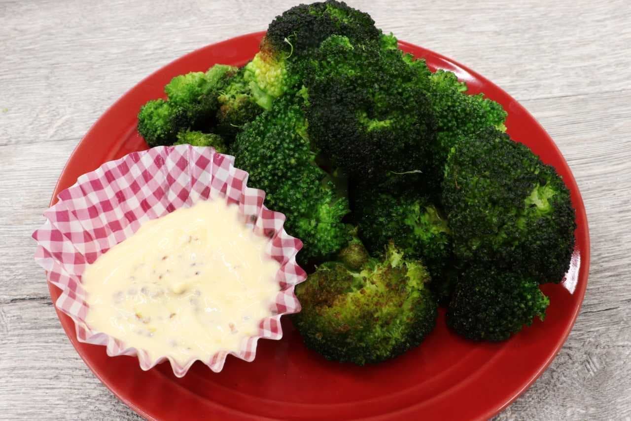 Arrange recipe "fried broccoli"
