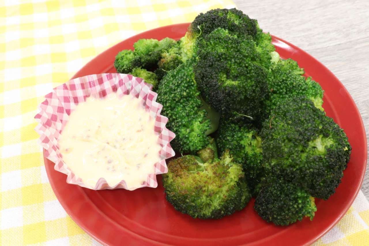 Arranged recipe "Deep-fried broccoli