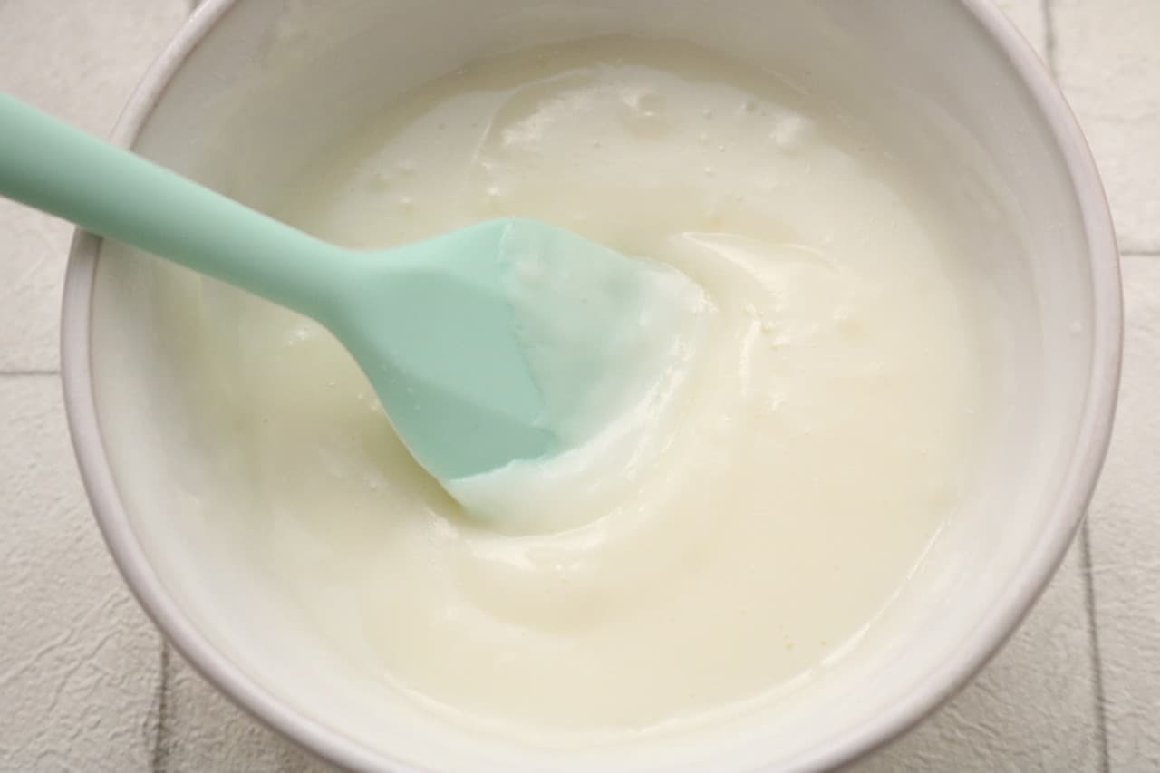 Egg white milk cream