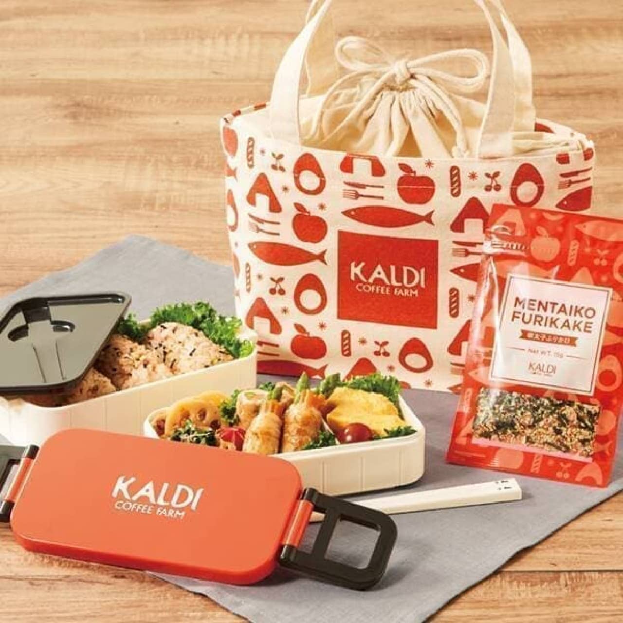 KALDI Coffee Farm "Lunch Box Set"