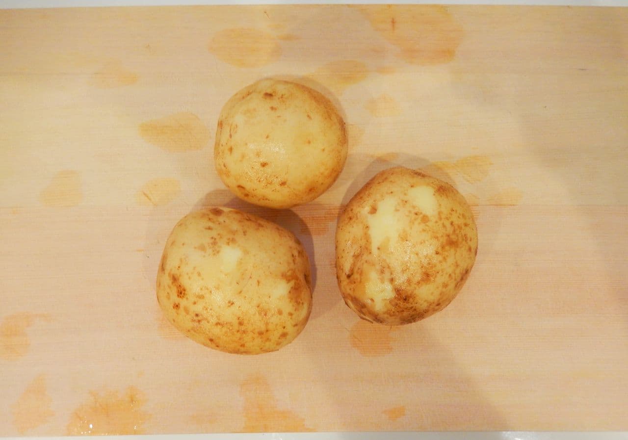 "New potato hashed potato" recipe