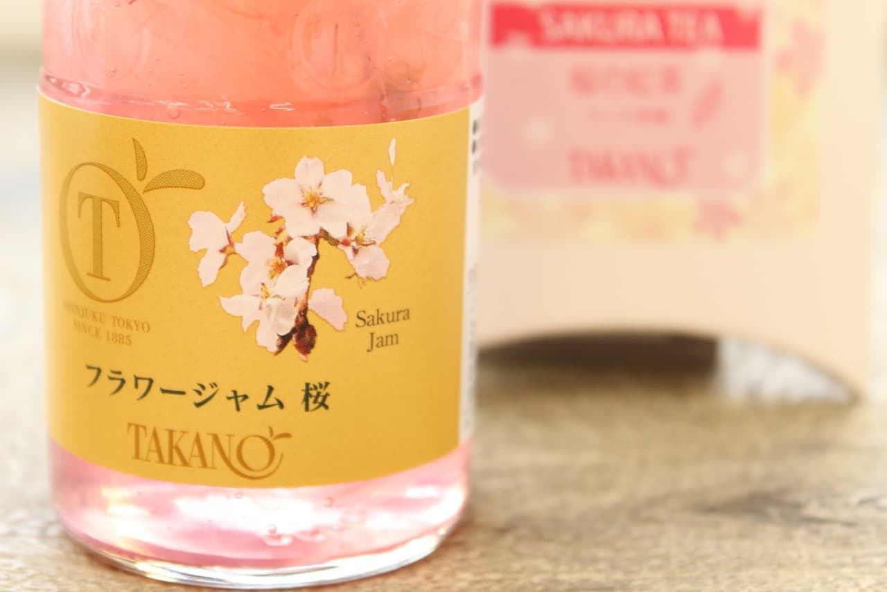 Shinjuku Takano What is the taste of "Flower Jam Sakura" and "Sakura Tea"?