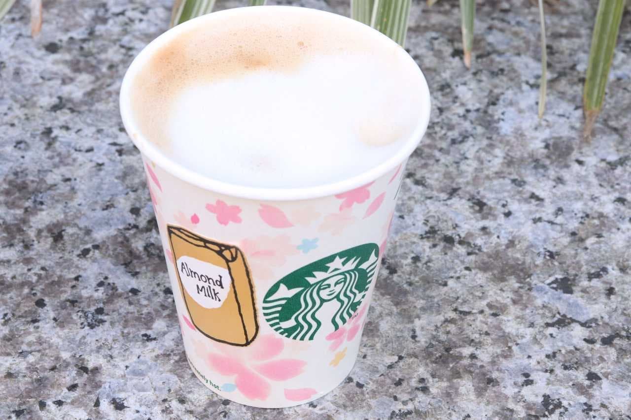 Starbucks "Almond Milk Latte"