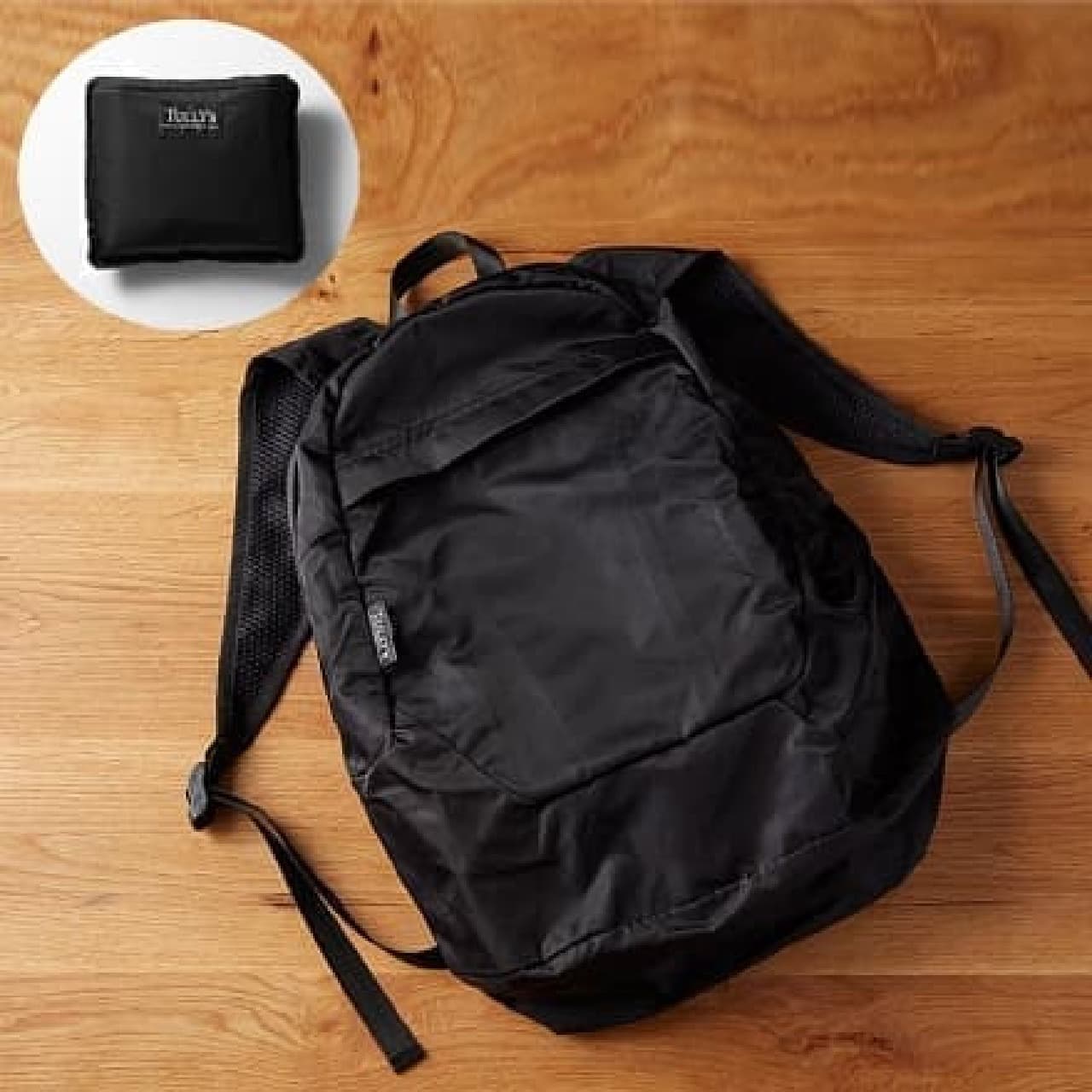 Tully's Pocketable Backpack (Black)