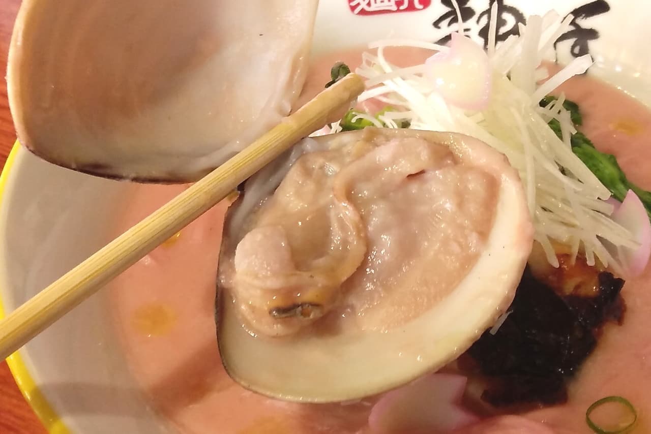 麺昇 神の手「桜ラーメン」