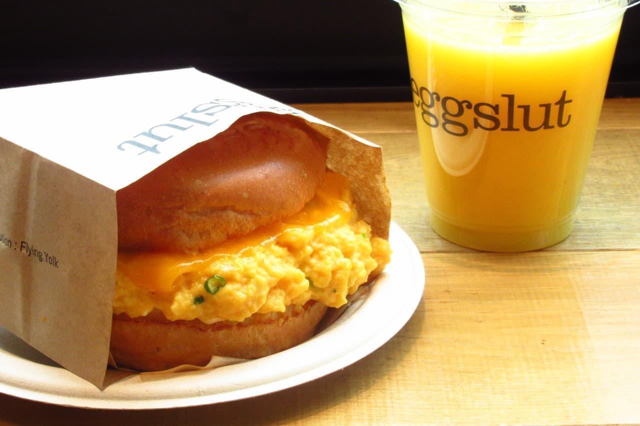 Eggslut egg sandwich