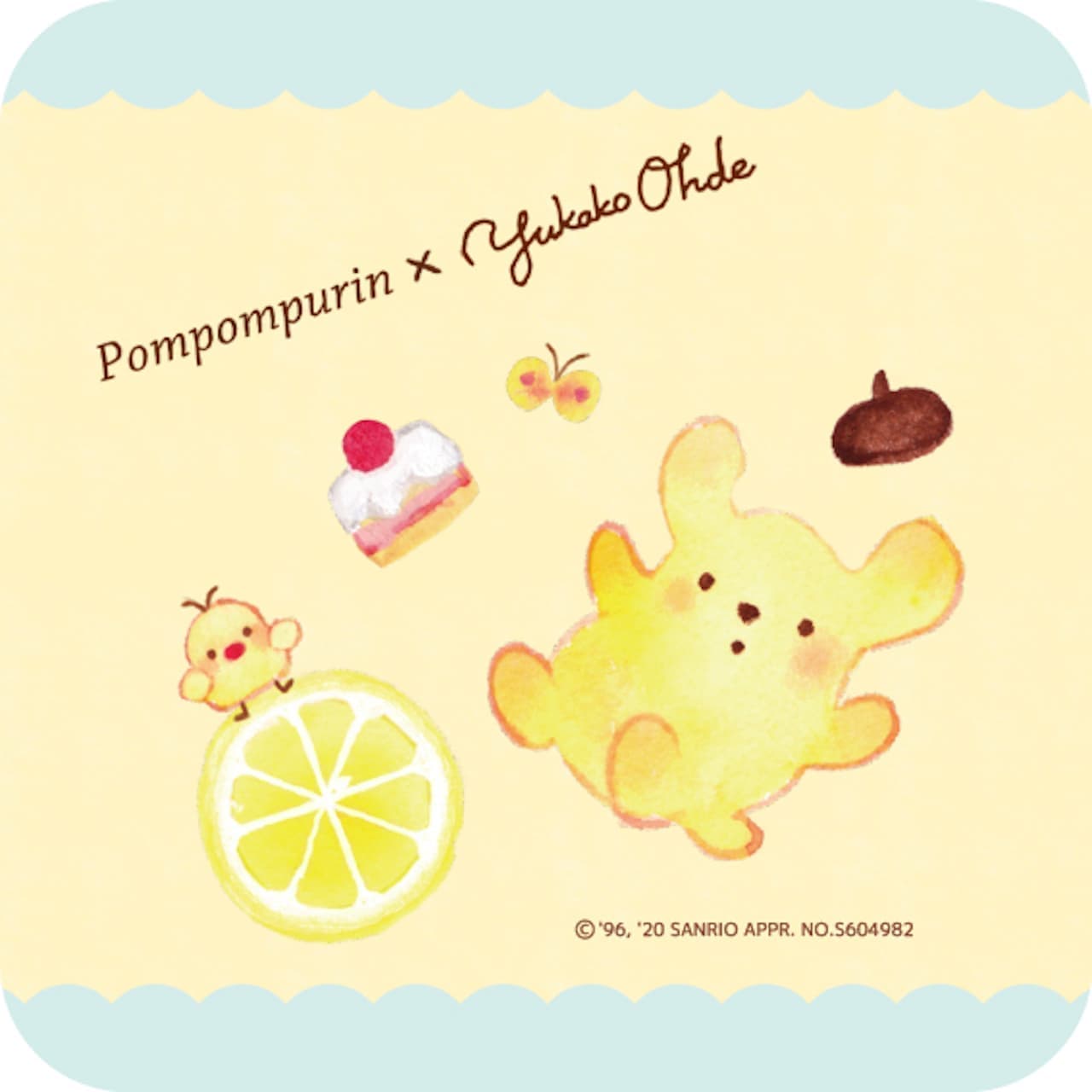 Birthday menu of Pompompurin Cafe