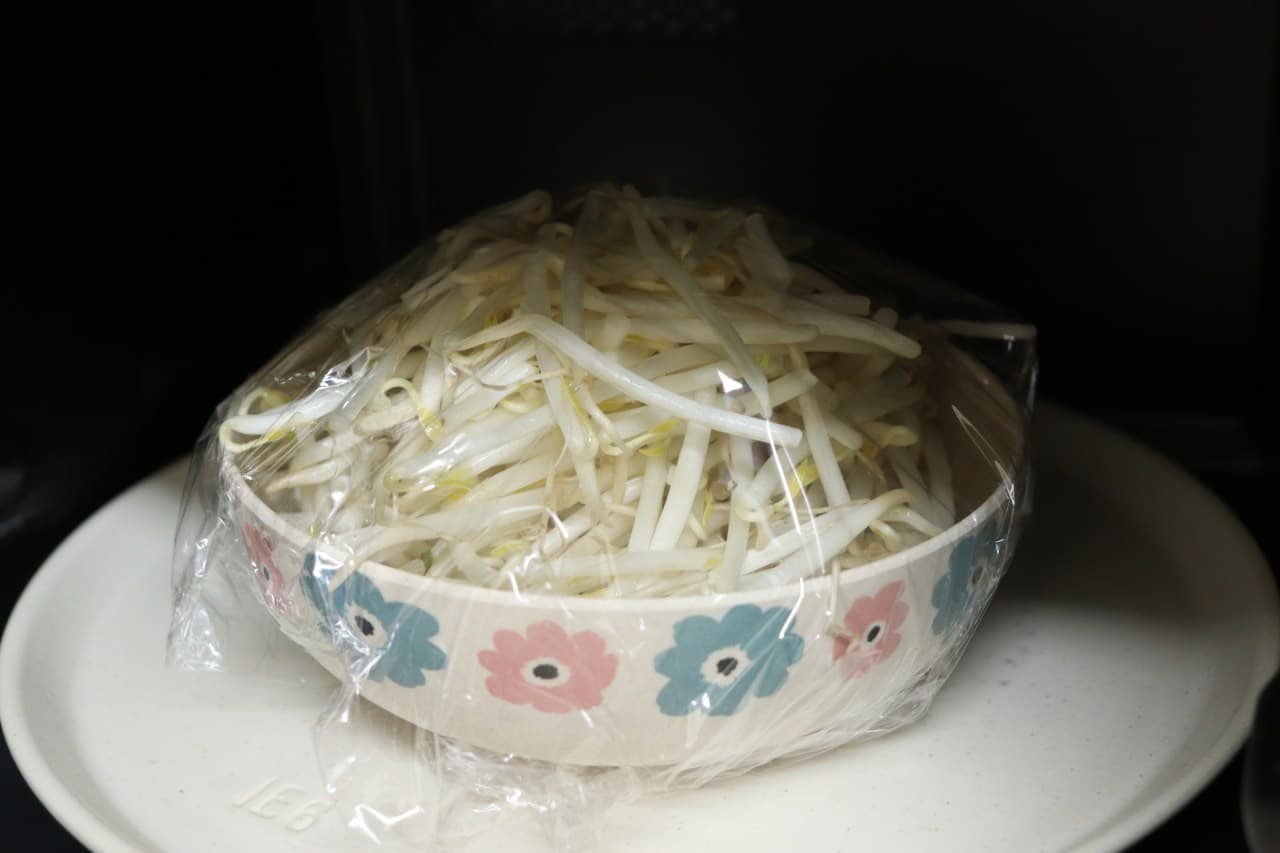 Easy money-saving recipe "Chinese-style Infinity Bean Sprouts