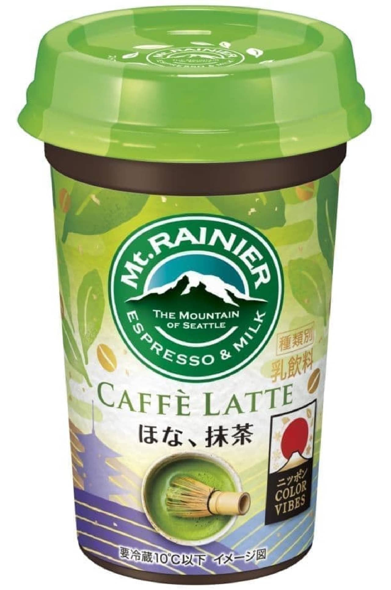 Morinaga Milk Industry "Mount Rainier Cafe Latte Hona, Matcha"