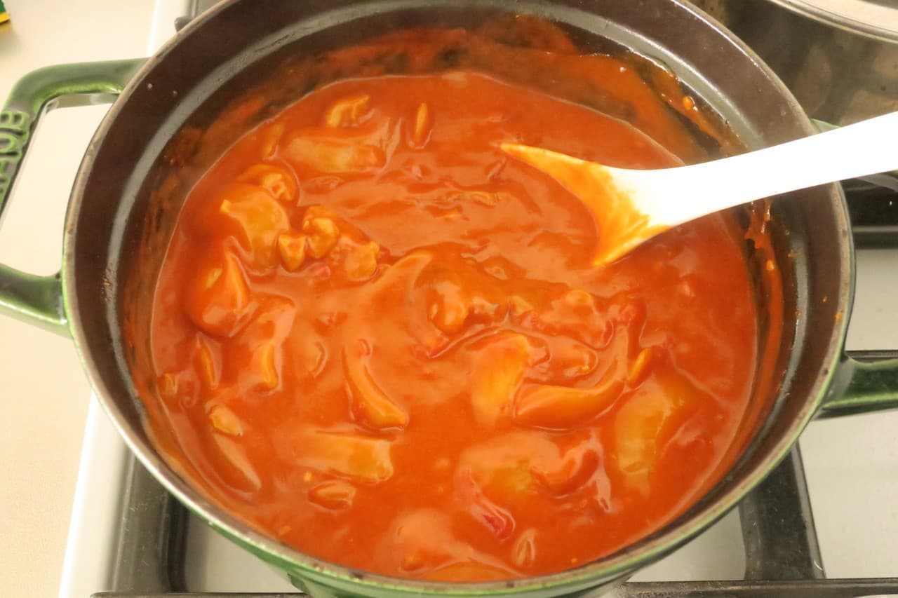 Butter chicken style with store-bought roux