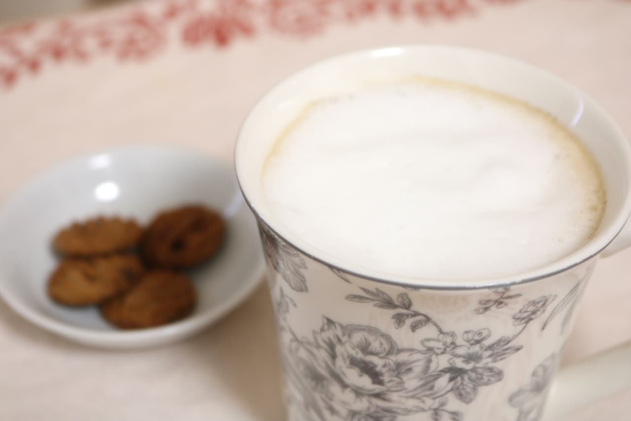 100 average "Cappuccino milk former"