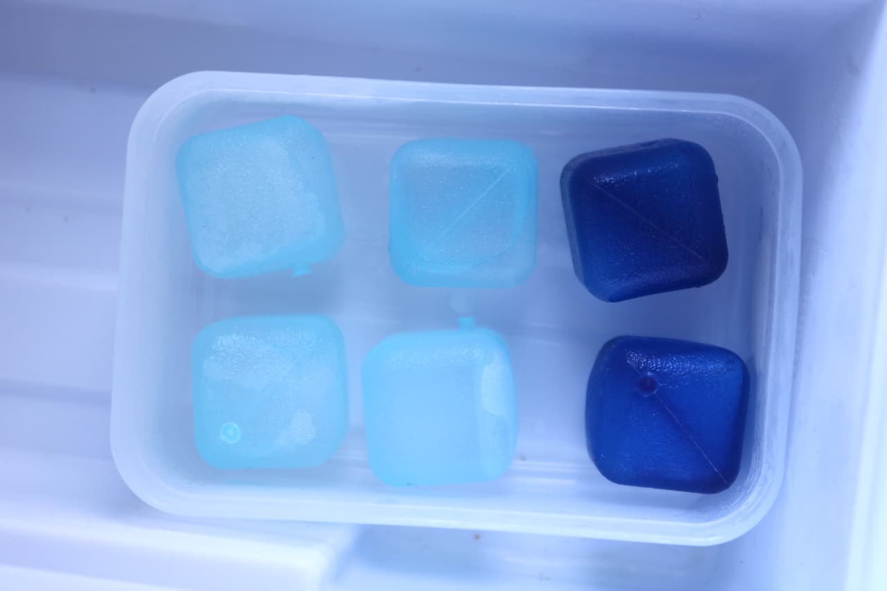 100 average "ice cube"