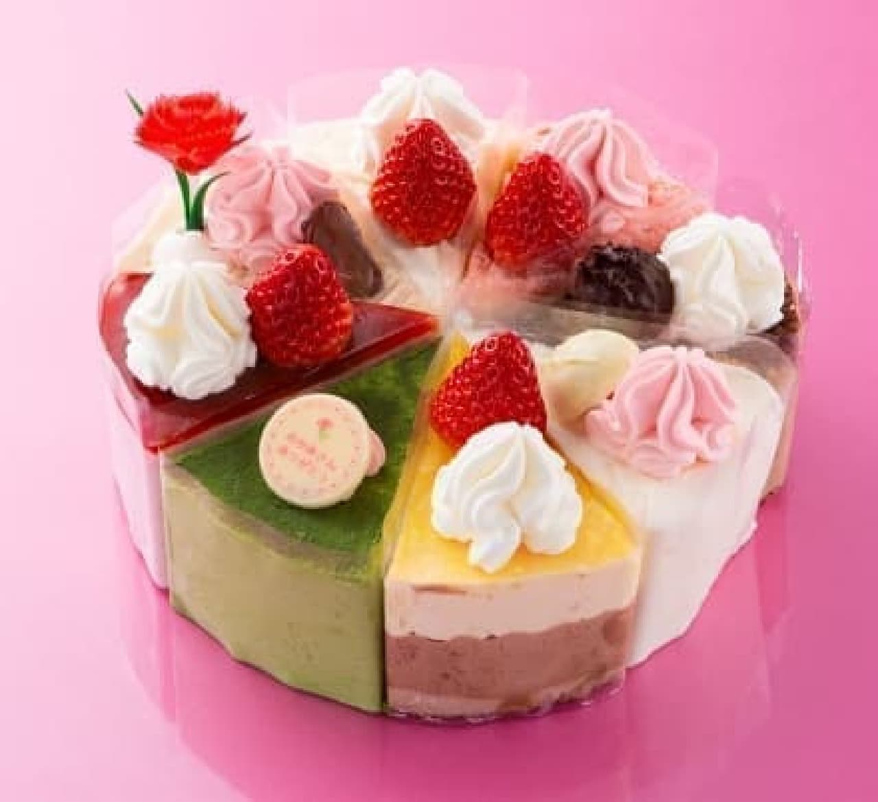 Chateraise "Mother's Day Sweets Flower Assorted Decoration"