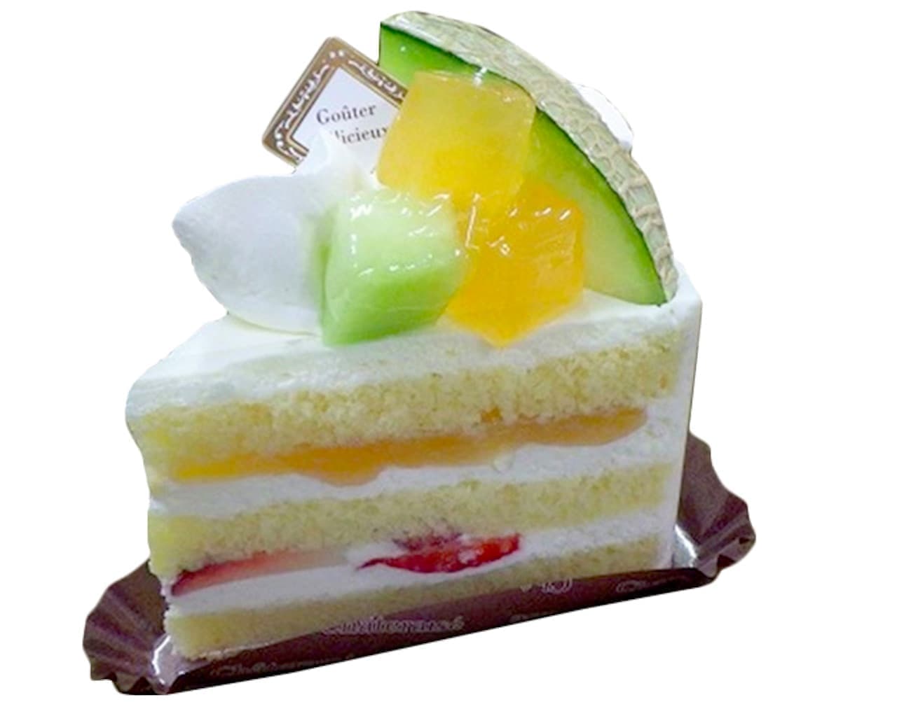Chateraise "Melon's Premium Pure Cream Shortcake"