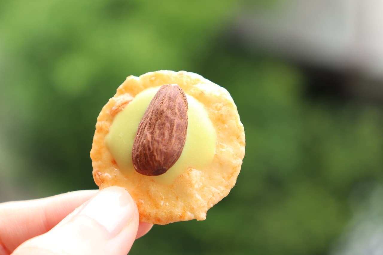 Cheese almond wasabi flavor