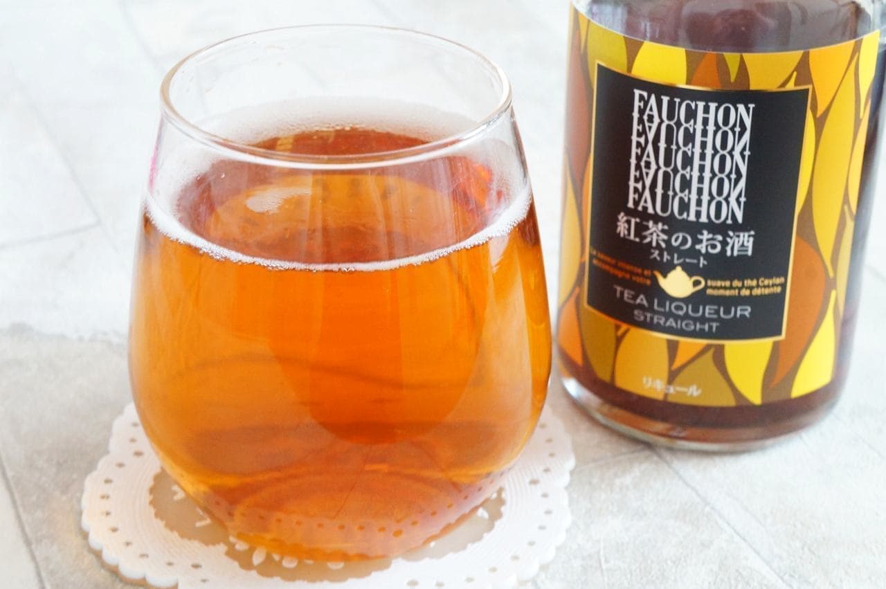 Fauchon Black tea liquor, straight