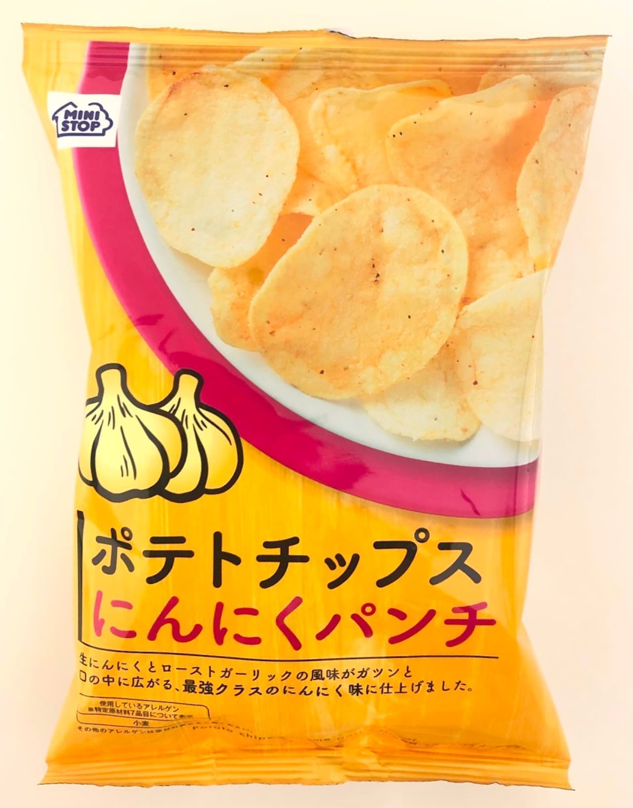 Ministop "Potato Chips Garlic Punch"