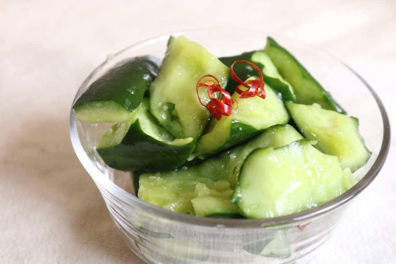 "Ethnic infinite cucumber" with a scent of nam pla