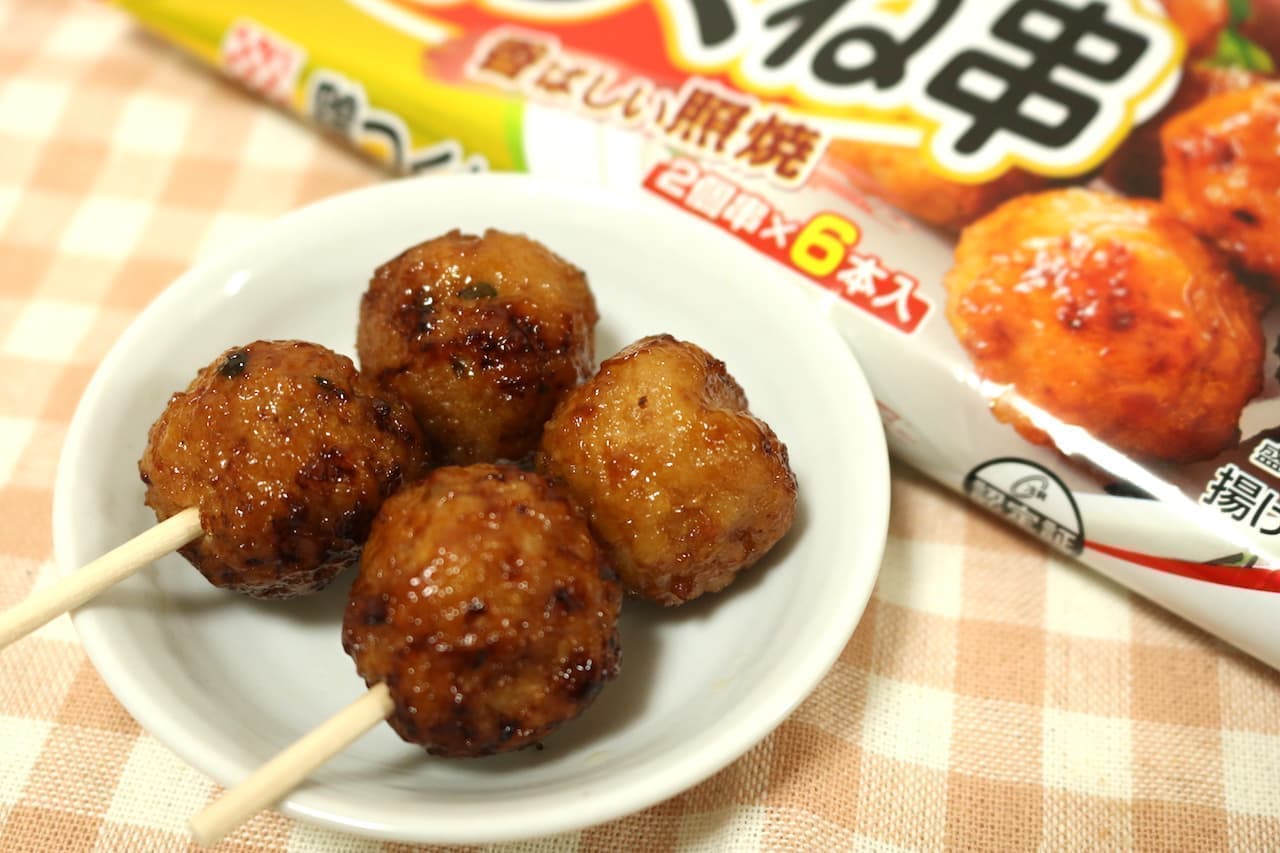 KS Frozen Foods "Domestic Chicken Chicken Tsukune Skewers (Teriyaki)"