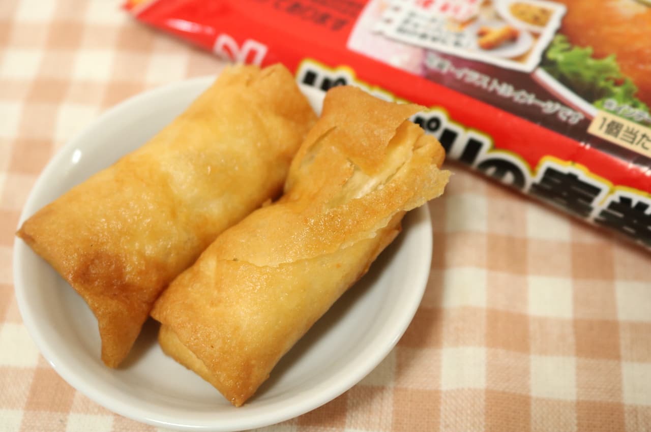 Nichirei "Crispy spring rolls with 4 kinds of ingredients"