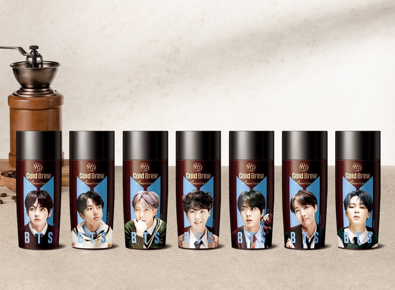 「BTSスペシャルパッケージHyコールドブリューアメリカーノコーヒー」全7種