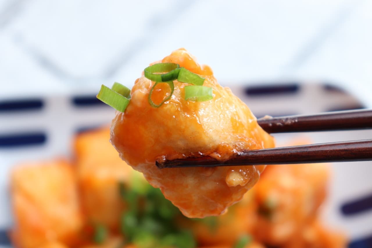 Tofu shrimp mayo style